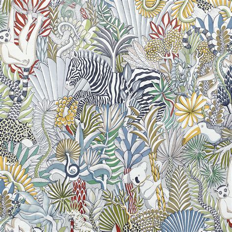 tissu hermes animaux camoufles encre|Animaux Camoufles Hermes .